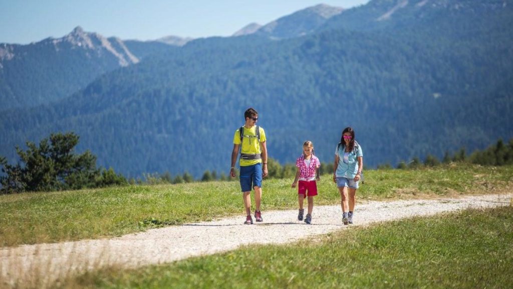 Trekking per la famiglia